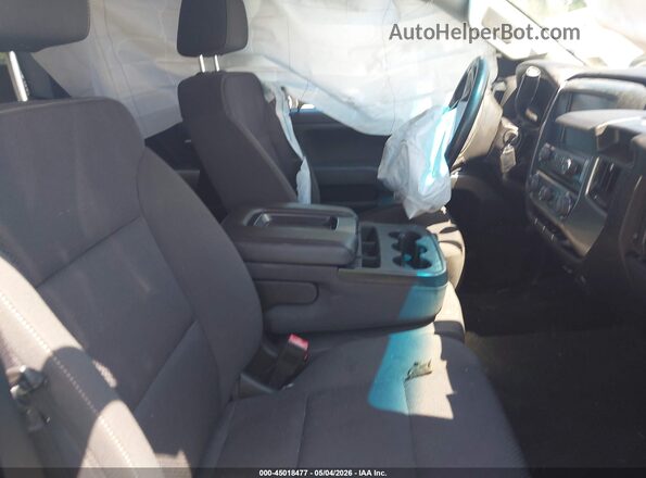 1GC2CVEG6JZ294021 2018 CHEVROLET SILVERADO Silver წინა სალონის ხედი