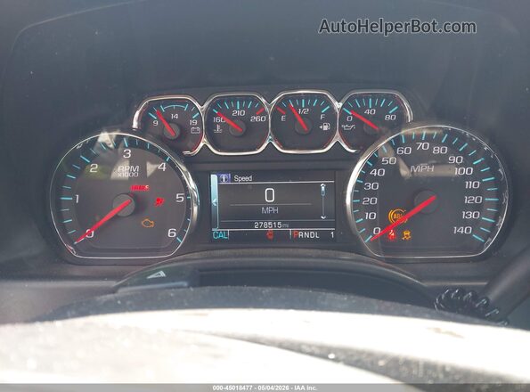 1GC2CVEG6JZ294021 2018 CHEVROLET SILVERADO Silver უკანა სავარძლების ხედი