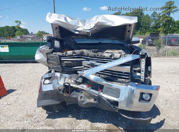 1GC2CVEG6JZ294021 2018 CHEVROLET SILVERADO Silver წინა ხედი