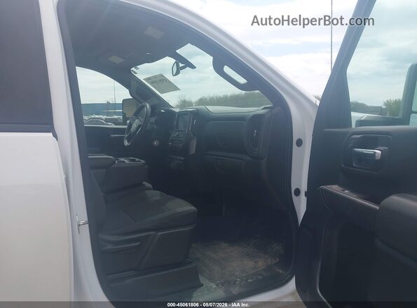1GC2YLE73MF114411 2021 CHEVROLET SILVERADO White Vista interior delantera