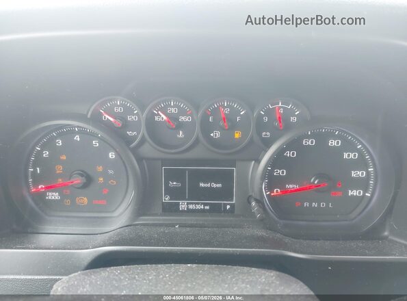 1GC2YLE73MF114411 2021 CHEVROLET SILVERADO White Vista de los asientos traseros