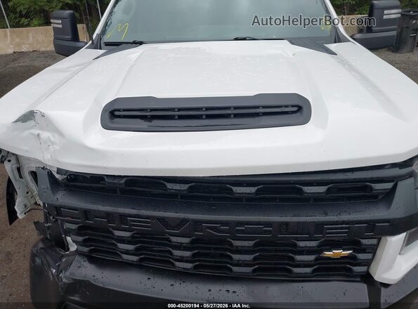 1GC2YLE73MF117468 2021 CHEVROLET SILVERADO White Rear view