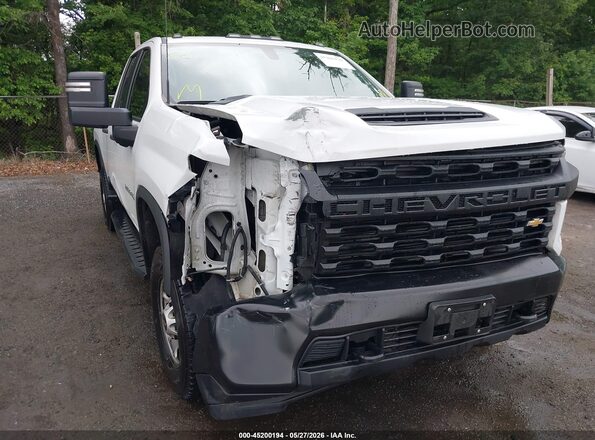 1GC2YLE73MF117468 2021 CHEVROLET SILVERADO White Front view