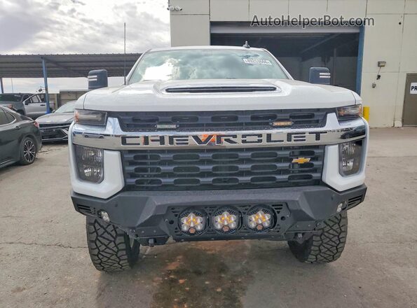1GC2YNE73NF150595 2022 CHEVROLET SILVERADO White Вид спереду