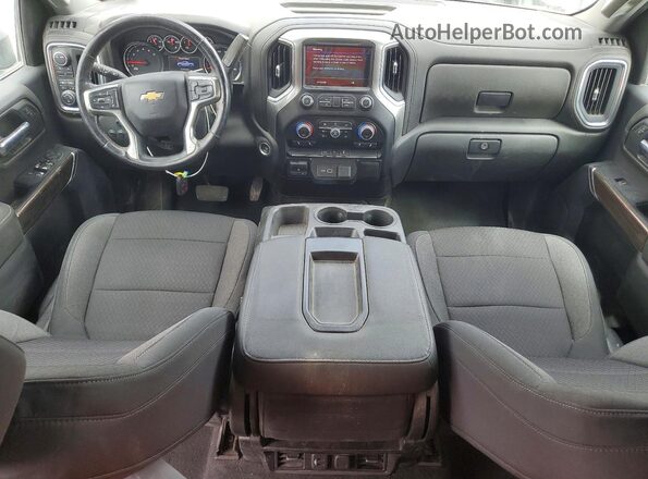 1GC2YNE73NF150595 2022 CHEVROLET SILVERADO White Вид панелі приладів