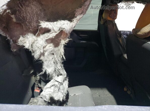 1GC4YME72NF209655 2022 CHEVROLET SILVERADO White Rear seats view