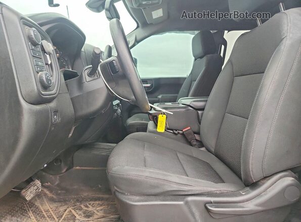 1GC4YMEY5MF287144 2021 CHEVROLET SILVERADO White Front interior view