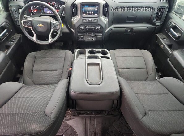 1GC4YMEY5MF287144 2021 CHEVROLET SILVERADO White Dashboard view