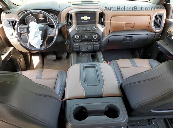 1GC4YRE73NF158177 2022 CHEVROLET SILVERADO Black 