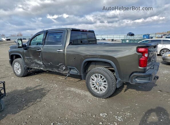 1GC4YREY4NF178771 2022 CHEVROLET SILVERADO Green 