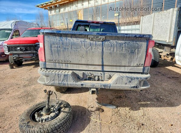 1GC4YUEY3NF194785 2022 CHEVROLET SILVERADO Blue Հետևի տեսք