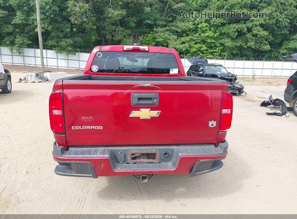 1GCGSBE34G1380794 2016 CHEVROLET COLORADO Red 