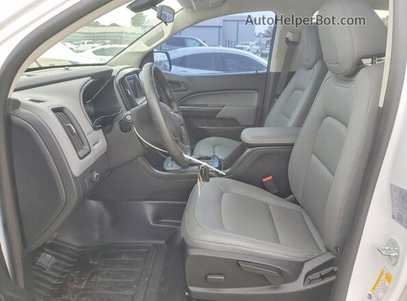 1GCGSBEA1M1100470 2021 CHEVROLET COLORADO White Widok wnętrza z przodu
