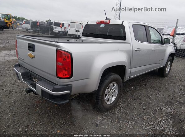 1GCGSBEA2G1384227 2016 CHEVROLET COLORADO Серебряный Задняя правая четверть