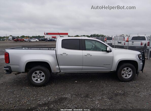 1GCGSBEA2G1384227 2016 CHEVROLET COLORADO Серебряный Вид задней части салона