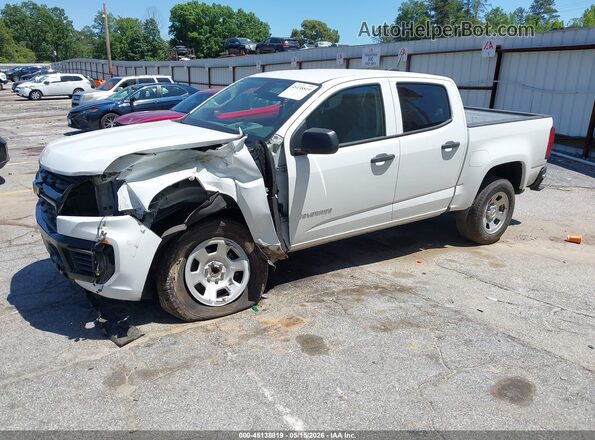1GCGSBEA2N1332304 2022 CHEVROLET COLORADO White Front left