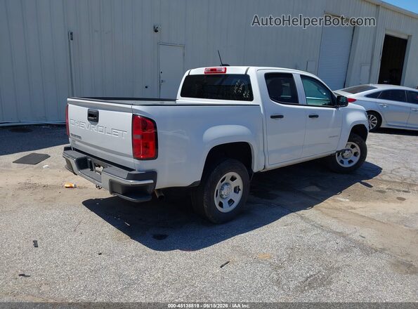 1GCGSBEA2N1332304 2022 CHEVROLET COLORADO White Rear right