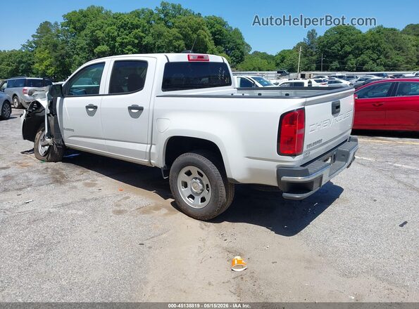 1GCGSBEA2N1332304 2022 CHEVROLET COLORADO White Rear left