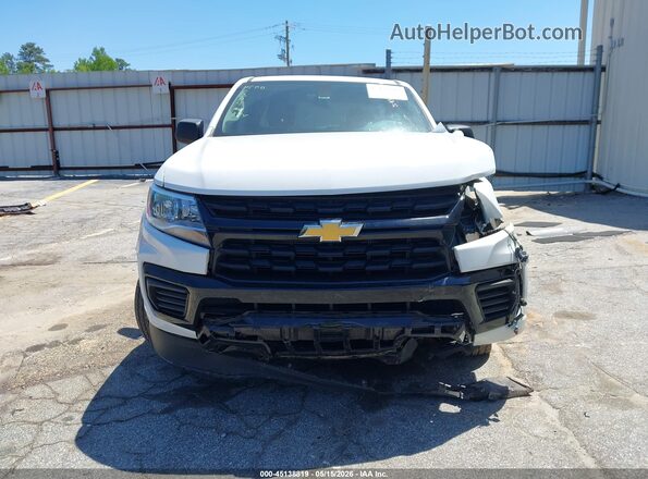 1GCGSBEA2N1332304 2022 CHEVROLET COLORADO White Instrument cluster view
