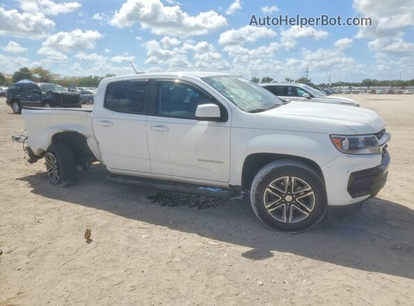 1GCGSBEA3M1132448 2021 CHEVROLET COLORADO White Front right