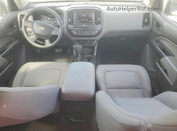 1GCGSBEA3M1132448 2021 CHEVROLET COLORADO White Dashboard view