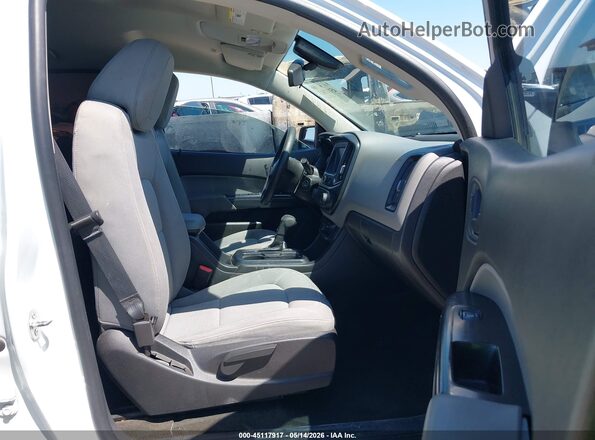 1GCGSBEA5H1198408 2017 CHEVROLET COLORADO White Вид салону спереду