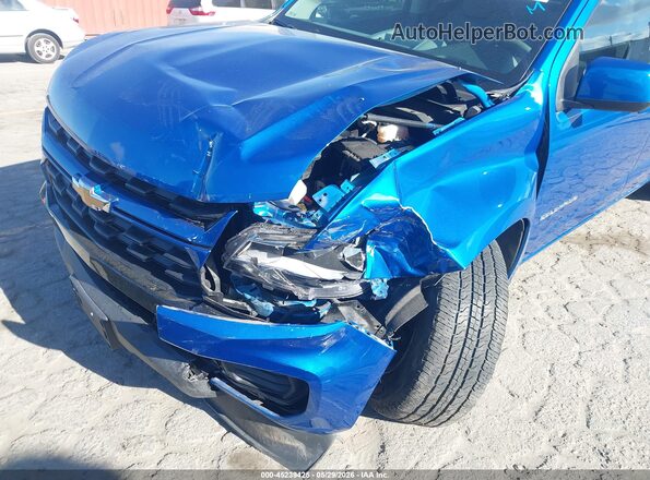 1GCGSBEA5N1285155 2022 CHEVROLET COLORADO Blue 