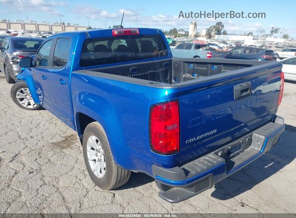 1GCGSBEA5N1285155 2022 CHEVROLET COLORADO Blue 