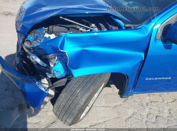 1GCGSBEA5N1285155 2022 CHEVROLET COLORADO Blue 