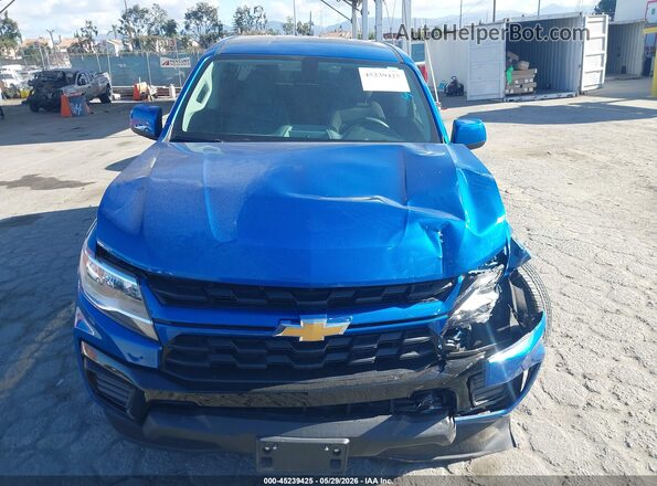 1GCGSBEA5N1285155 2022 CHEVROLET COLORADO Blue 