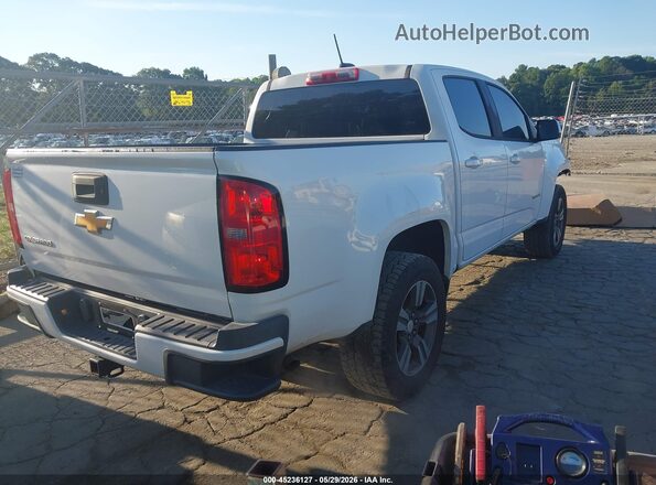 1GCGSBEA6J1186709 2018 CHEVROLET COLORADO White Trasero derecho
