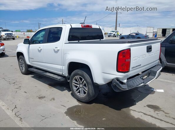 1GCGSBEA7N1271029 2022 CHEVROLET COLORADO Белый Задняя левая четверть