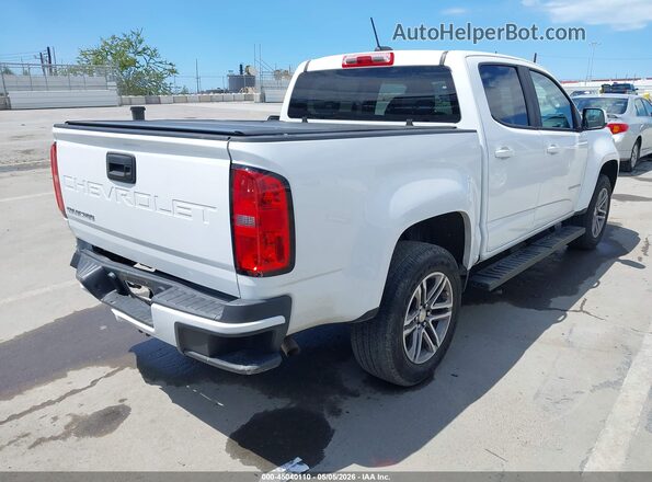 1GCGSBEA7N1271029 2022 CHEVROLET COLORADO Белый Задняя правая четверть