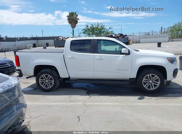 1GCGSBEA7N1271029 2022 CHEVROLET COLORADO Белый Вид задней части салона