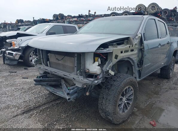 1GCGSBEA7N1313778 2022 CHEVROLET COLORADO Gray Вид спереду