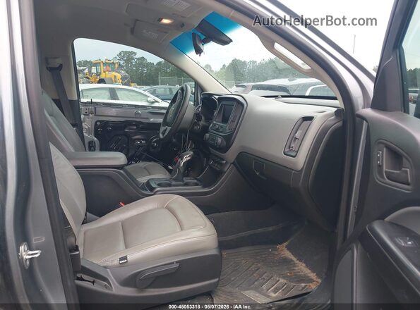 1GCGSBEA7N1313778 2022 CHEVROLET COLORADO Gray Вид салону спереду