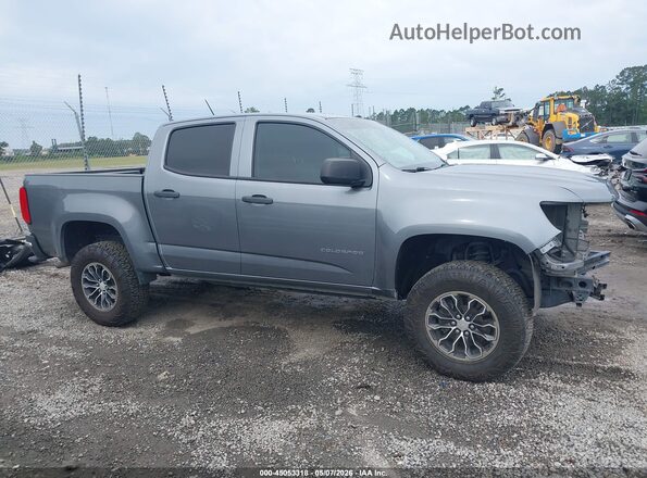 1GCGSBEA7N1313778 2022 CHEVROLET COLORADO Gray Вид задньої частини салону