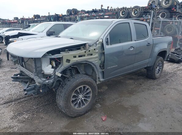 1GCGSBEA7N1313778 2022 CHEVROLET COLORADO Gray Передня ліва чверть
