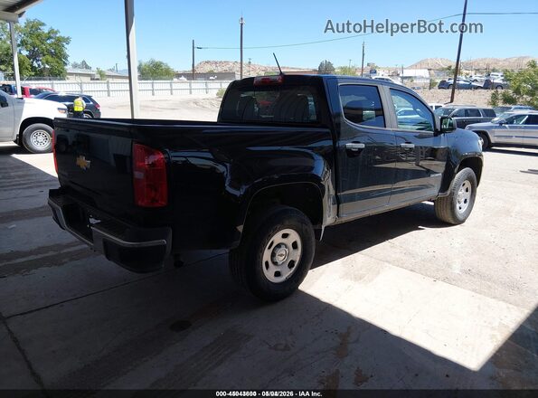 1GCGSBEA9J1268143 2018 CHEVROLET COLORADO Черный Задняя правая четверть