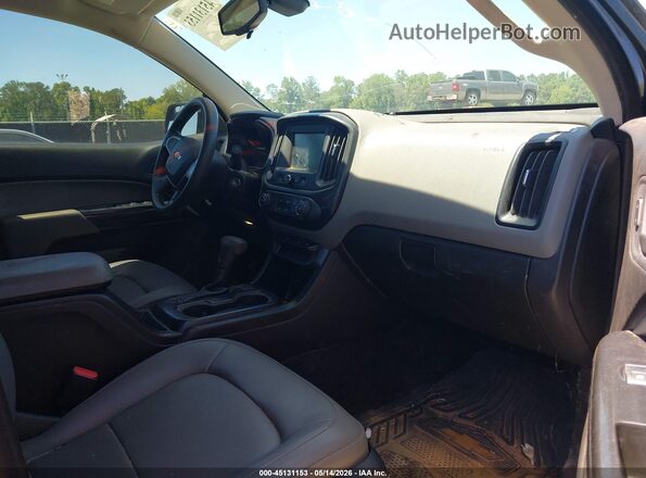 1GCGSBEN0H1202898 2017 CHEVROLET COLORADO Gray Front interior view