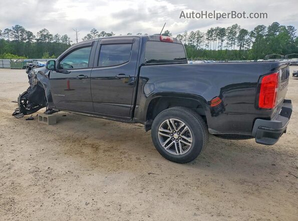 1GCGSBEN0M1244028 2021 CHEVROLET COLORADO Black Հետևի ձախ