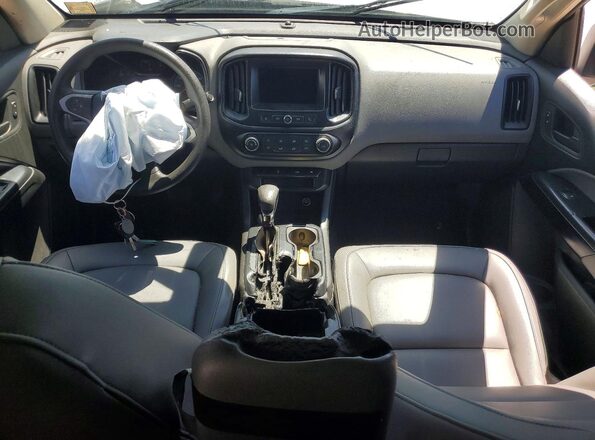1GCGSBEN1N1101493 2022 CHEVROLET COLORADO White Dashboard view