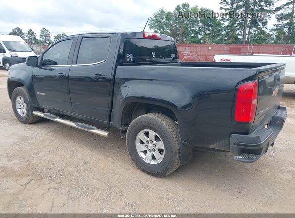 1GCGSBEN2J1290200 2018 CHEVROLET COLORADO Black Հետևի ձախ