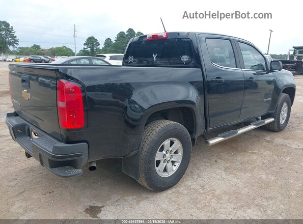1GCGSBEN2J1290200 2018 CHEVROLET COLORADO Black Հետևի աջ
