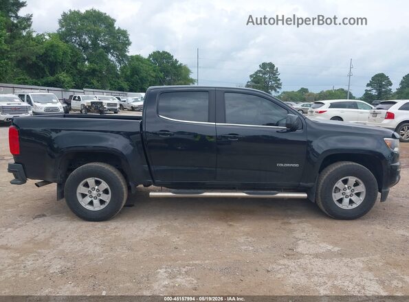 1GCGSBEN2J1290200 2018 CHEVROLET COLORADO Black Սալոնի հետևի տեսք