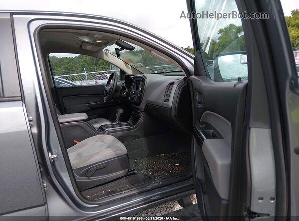 1GCGSBEN5M1238922 2021 CHEVROLET COLORADO Gray Front interior view