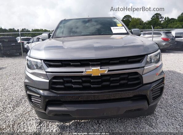 1GCGSBEN5M1238922 2021 CHEVROLET COLORADO Gray Instrument cluster view