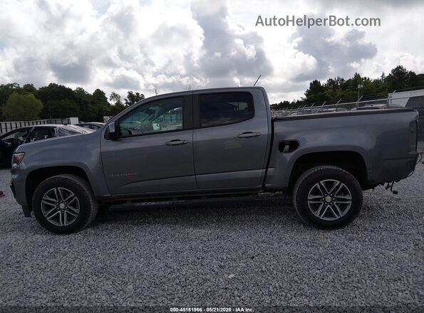 1GCGSBEN5M1238922 2021 CHEVROLET COLORADO Gray 360 interior view