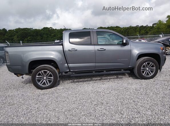 1GCGSBEN5M1238922 2021 CHEVROLET COLORADO Gray Rear interior view