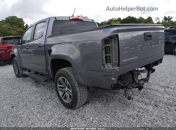 1GCGSBEN5M1238922 2021 CHEVROLET COLORADO Gray Rear left